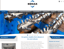 Tablet Screenshot of komax.pro