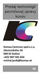 Mobile Screenshot of komax.sk
